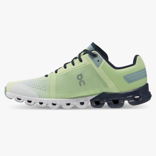 On Running Cloud Shoes Women's Cloudflow-Meadow | White