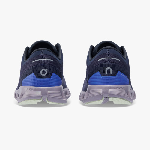 On Running Cloud Shoes Women's Cloud X 3-Midnight | Heron