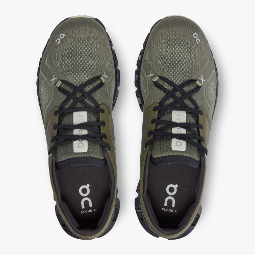 On Running Cloud Shoes Men's Cloud X 3-Olive | Reseda