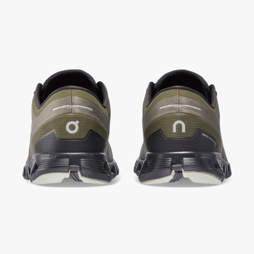 On Running Cloud Shoes Men's Cloud X 3-Olive | Reseda