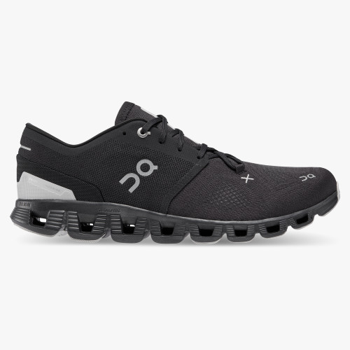 On Running Cloud Shoes Men's Cloud X 3-Black - Click Image to Close