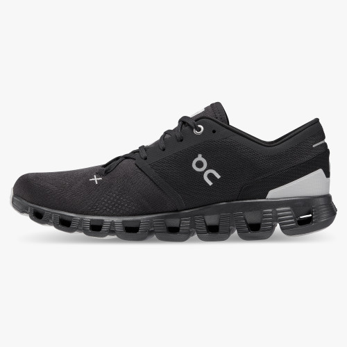 On Running Cloud Shoes Men's Cloud X 3-Black - Click Image to Close