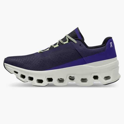 On Running Cloud Shoes Men's Cloudmonster-Acai | Aloe