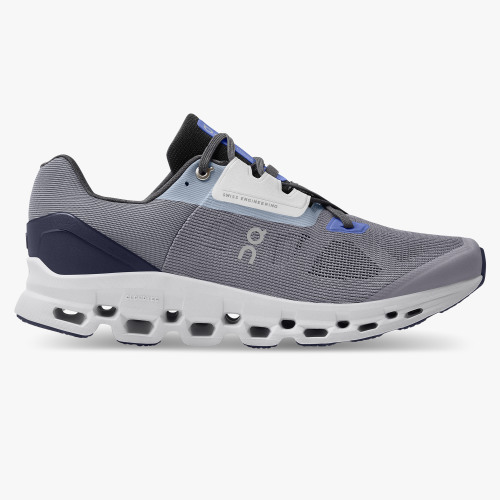 On Running Cloud Shoes Men's Cloudstratus-Fossil | Midnight