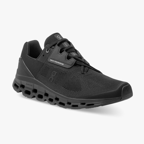 On Running Cloud Shoes Men's Cloudstratus-Black