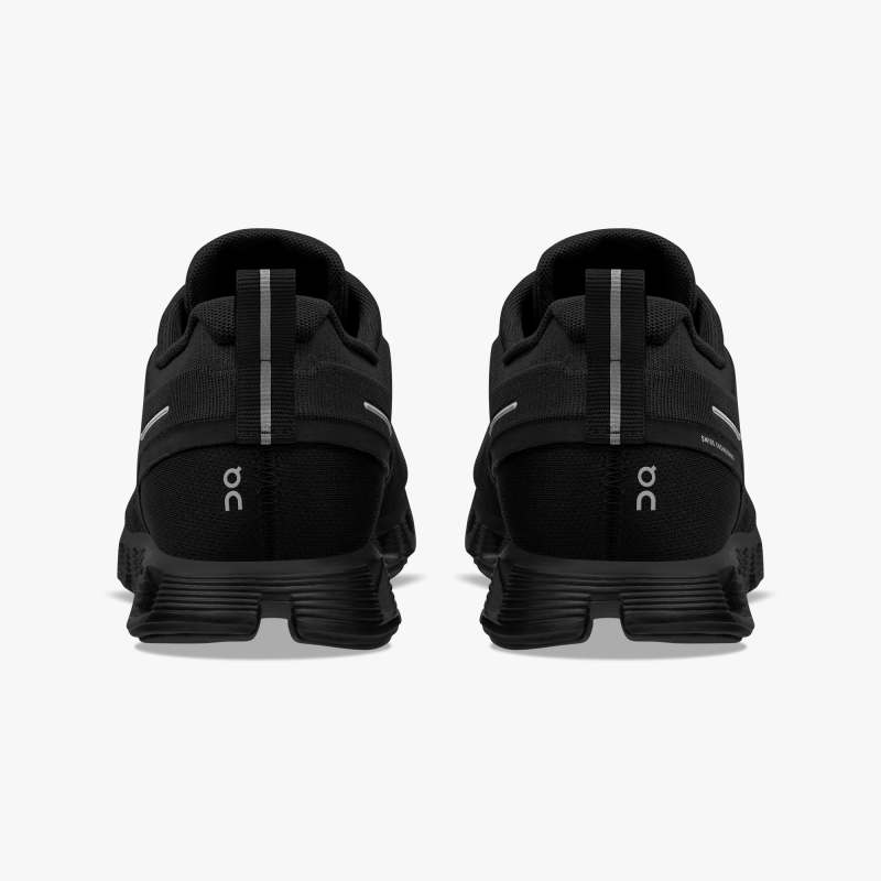 On Running Cloud Shoes Men's Cloud 5 Waterproof-All | Black