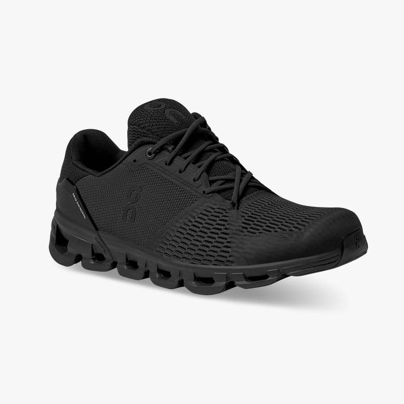 On Running Cloud Shoes Men's Cloudflyer-All | Black - Click Image to Close