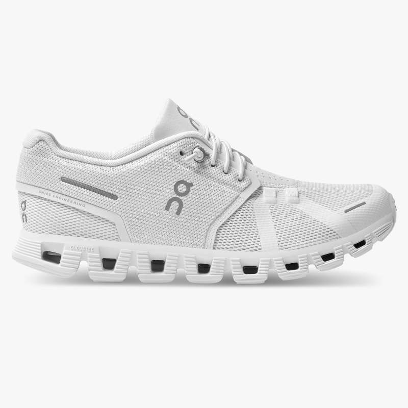 On Running Cloud Shoes Women's Cloud 5-All | White - Click Image to Close