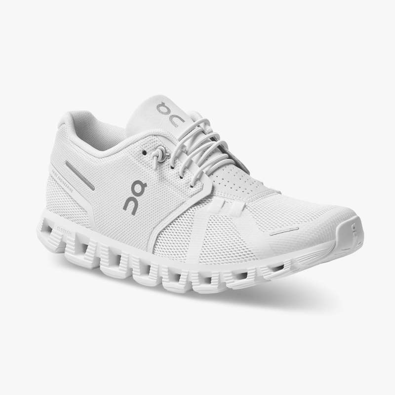 On Running Cloud Shoes Women's Cloud 5-All | White - Click Image to Close