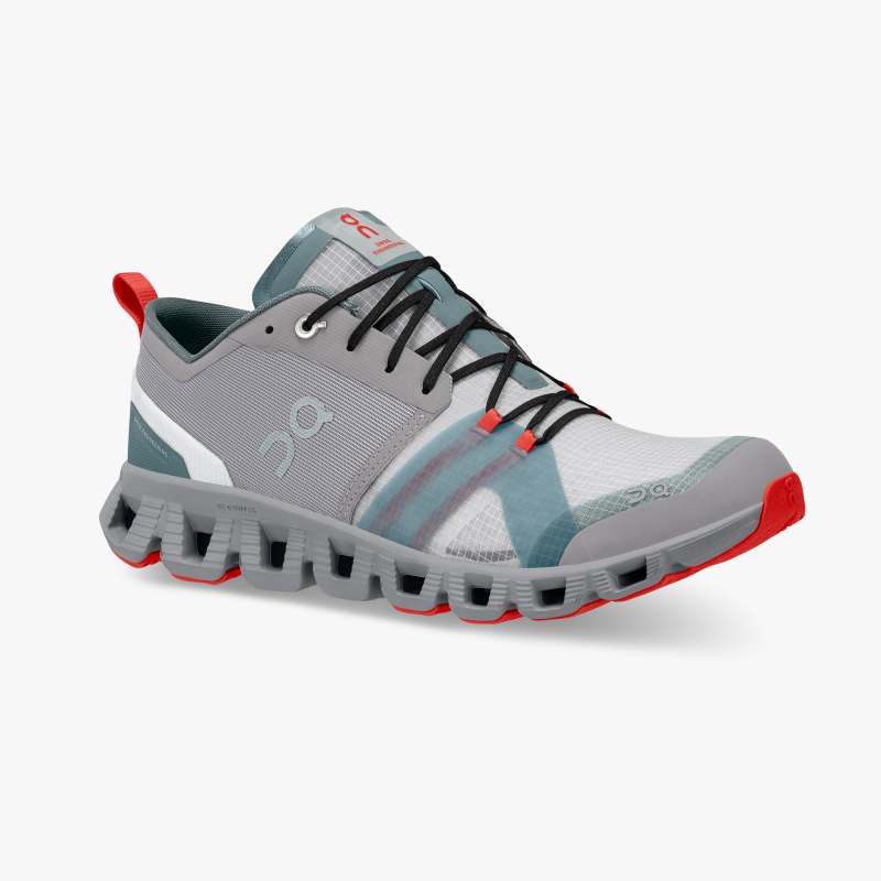 On Running Cloud Shoes Men's Cloud X Shift-Alloy | Red - Click Image to Close