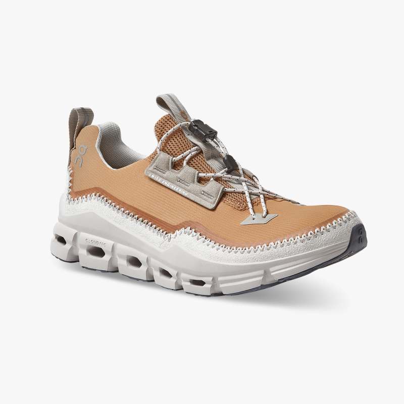 On Running Cloud Shoes Men's Cloudaway-Almond | Glacier - Click Image to Close