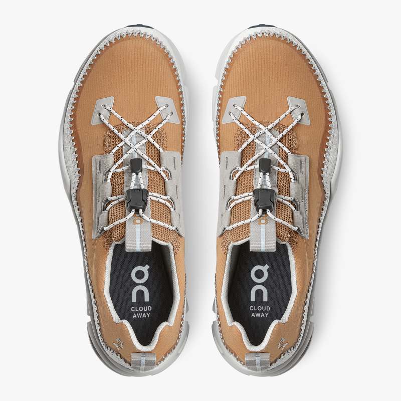 On Running Cloud Shoes Men's Cloudaway-Almond | Glacier