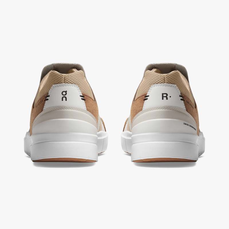 On Running Cloud Shoes Women's THE ROGER Clubhouse-Almond | Sand