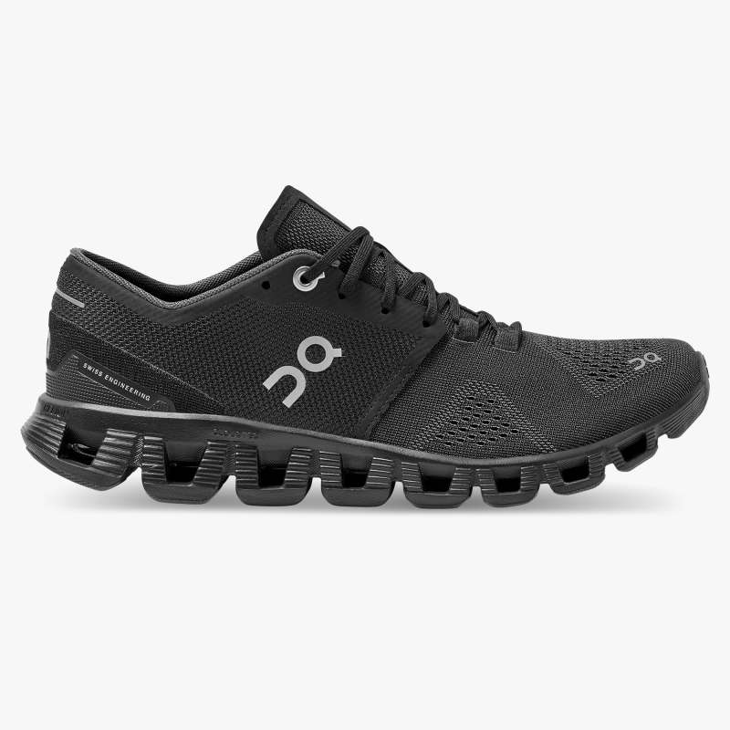 On Running Cloud Shoes Women's Cloud X-Black | Asphalt - Click Image to Close