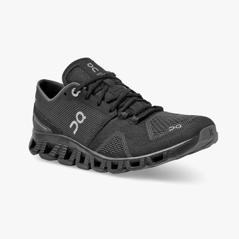 On Running Cloud Shoes Women's Cloud X-Black | Asphalt - Click Image to Close