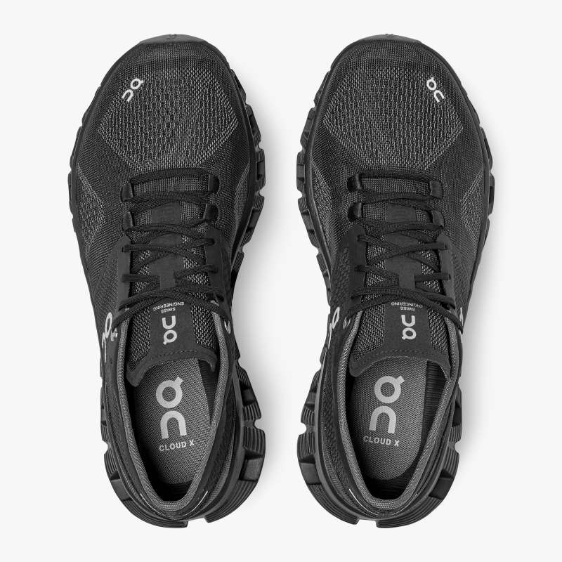 On Running Cloud Shoes Women's Cloud X-Black | Asphalt