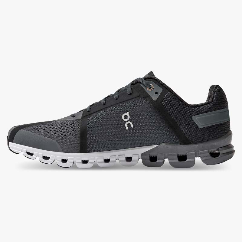 On Running Cloud Shoes Men's Cloudflow Wide-Black | Asphalt