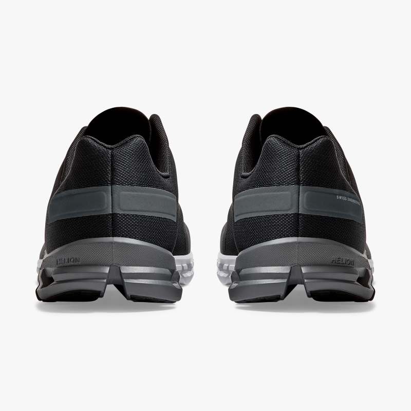 On Running Cloud Shoes Men's Cloudflow Wide-Black | Asphalt