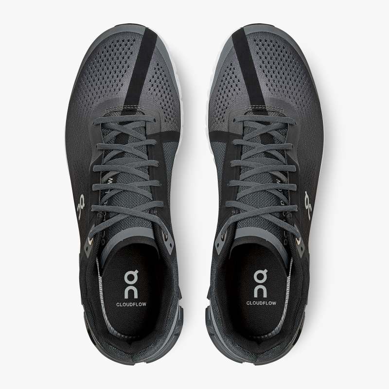 On Running Cloud Shoes Men's Cloudflow-Black | Asphalt