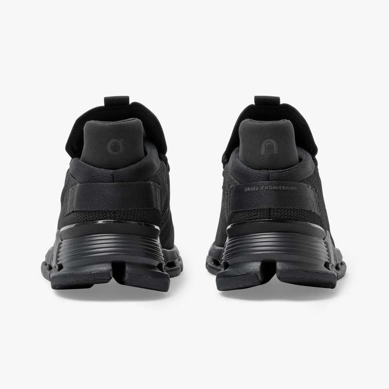 On Running Cloud Shoes Women's Cloudnova-Black | Eclipse