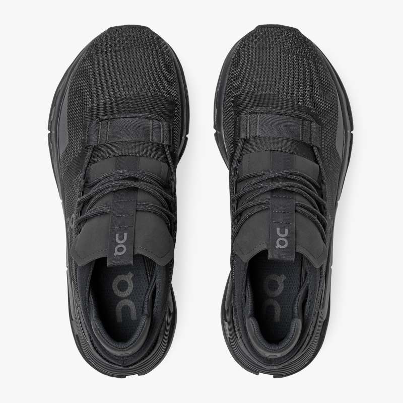 On Running Cloud Shoes Men's Cloudnova-Black | Eclipse - Click Image to Close