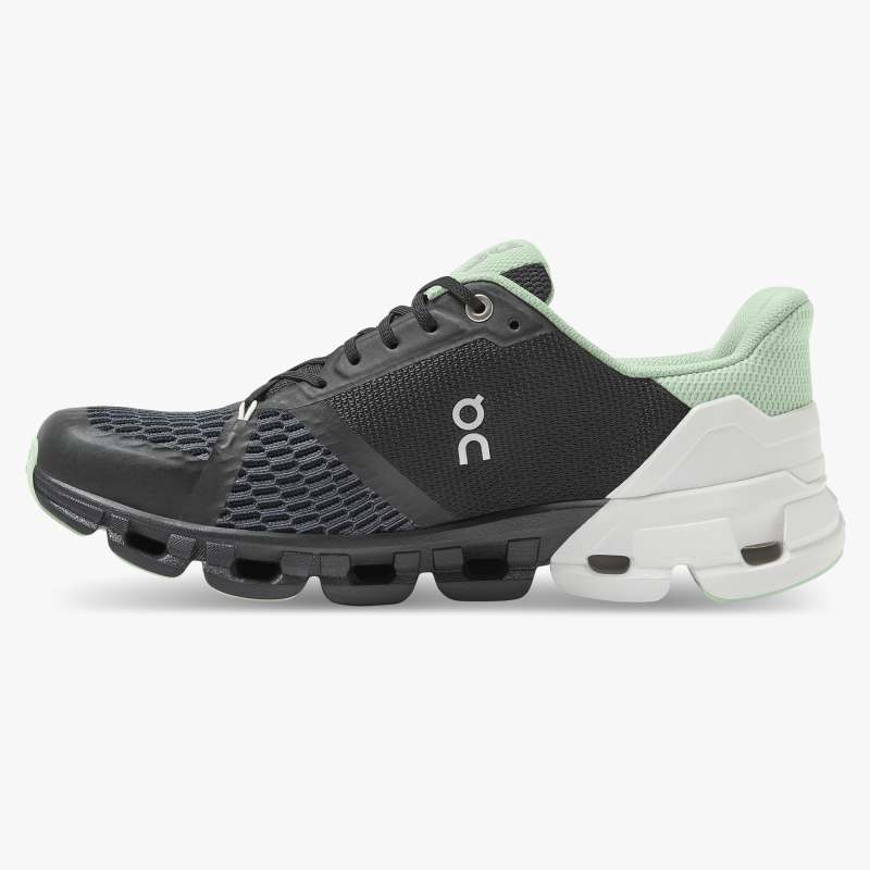 On Running Cloud Shoes Women's Cloudflyer Wide-Black | White