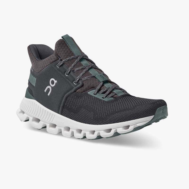 On Running Cloud Shoes Men's Cloud Hi Edge-Black | Olive