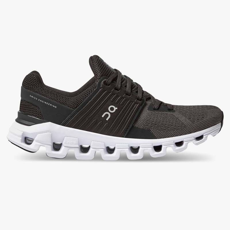 On Running Cloud Shoes Women's Cloudswift-Black | Rock