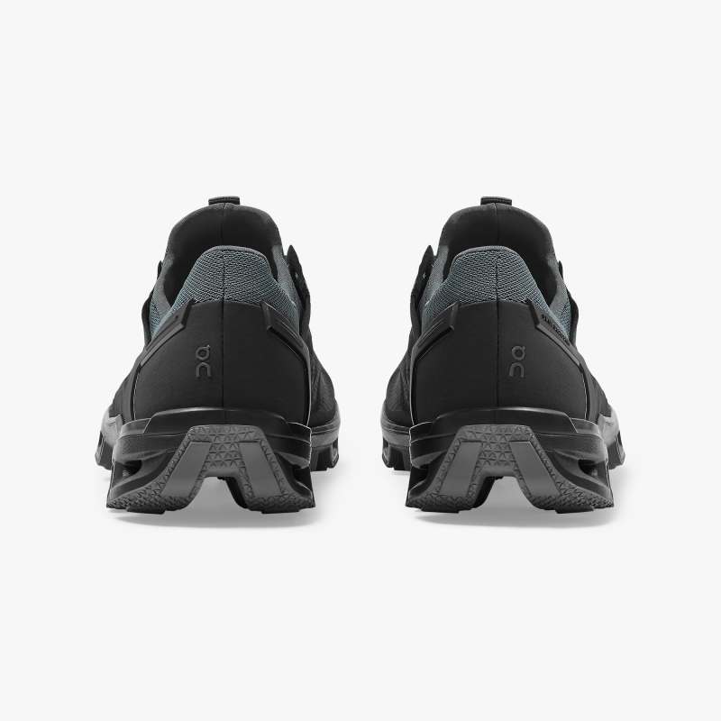 On Running Cloud Shoes Women's Cloudventure Peak-Black | Rock