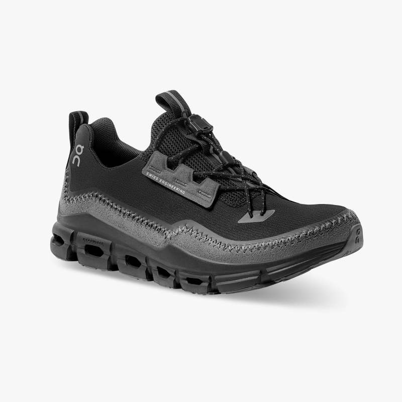 On Running Cloud Shoes Women's Cloudaway-Black | Rock