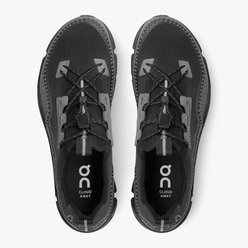 On Running Cloud Shoes Women's Cloudaway-Black | Rock