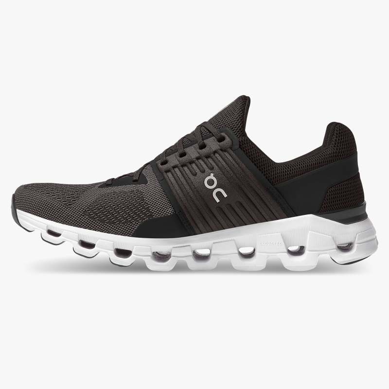 On Running Cloud Shoes Men's Cloudswift-Black | Rock