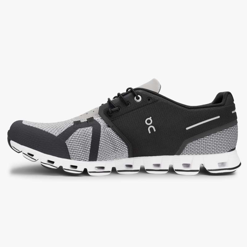 On Running Cloud Shoes Men's Cloud-Black | Slate - Click Image to Close