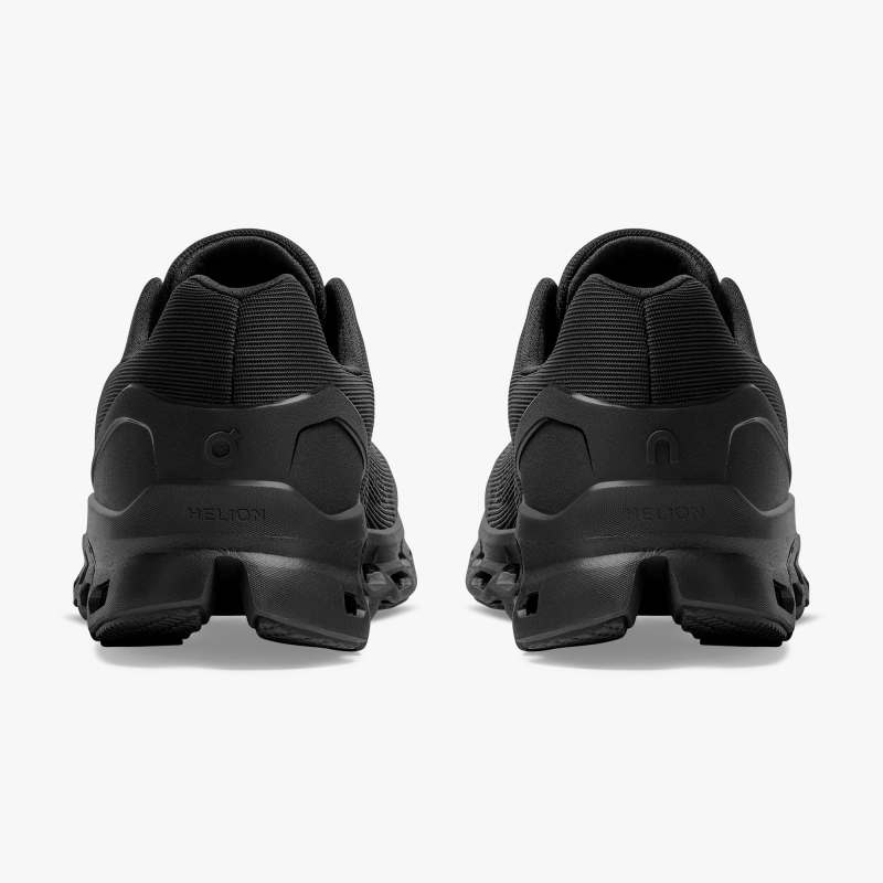 On Running Cloud Shoes Women's Cloudstratus-Black