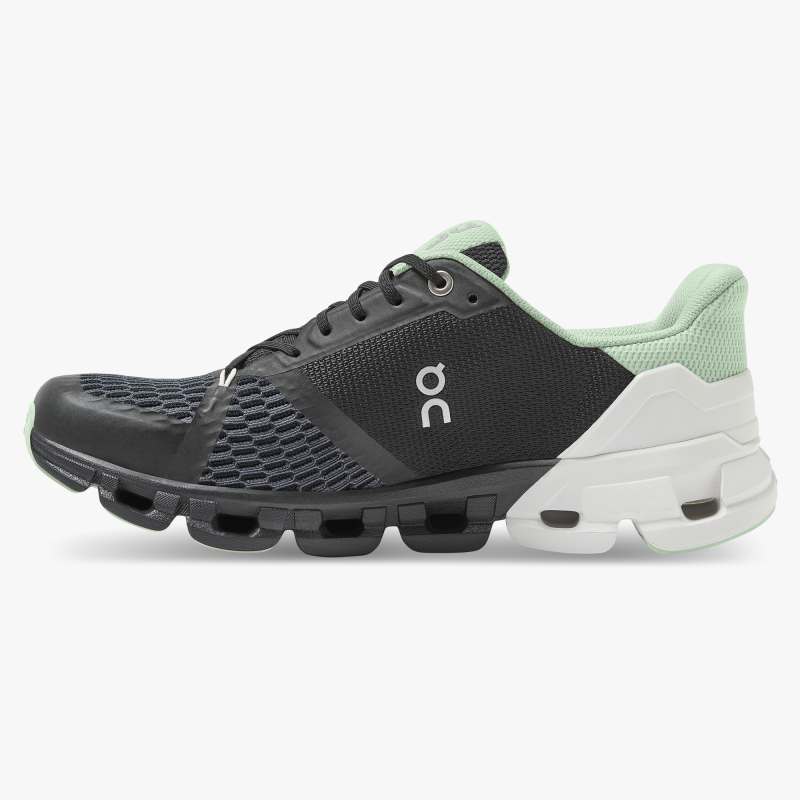 On Running Cloud Shoes Women's Cloudflyer-Black | White - Click Image to Close