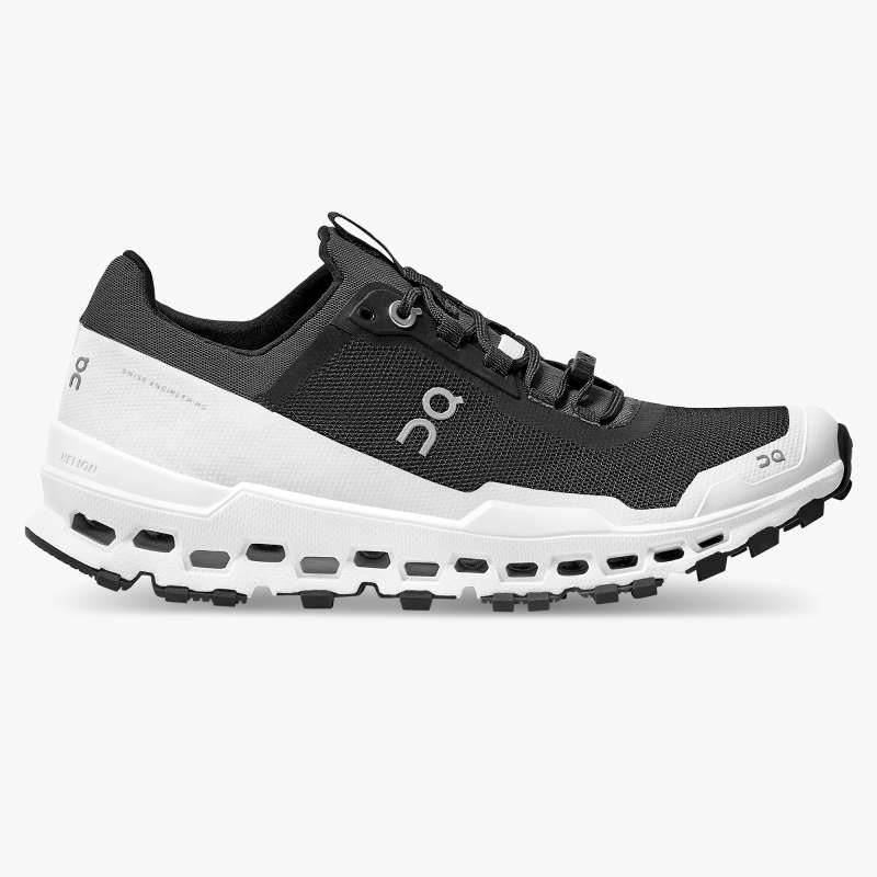 On Running Cloud Shoes Women's Cloudultra-Black | White - Click Image to Close