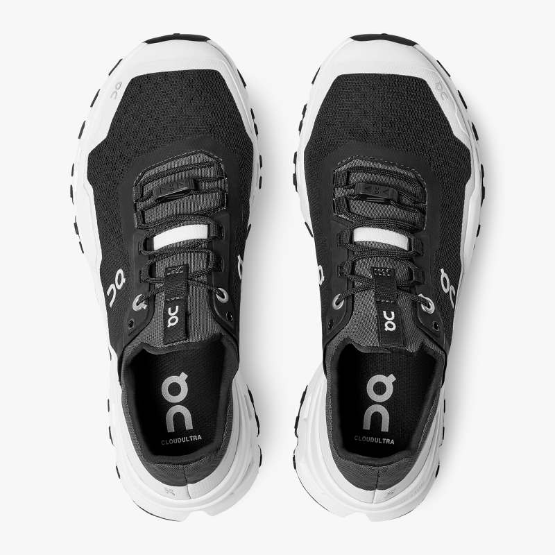On Running Cloud Shoes Women's Cloudultra-Black | White