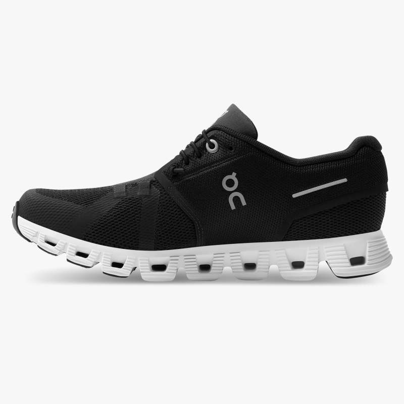 On Running Cloud Shoes Women's Cloud 5-Black | White