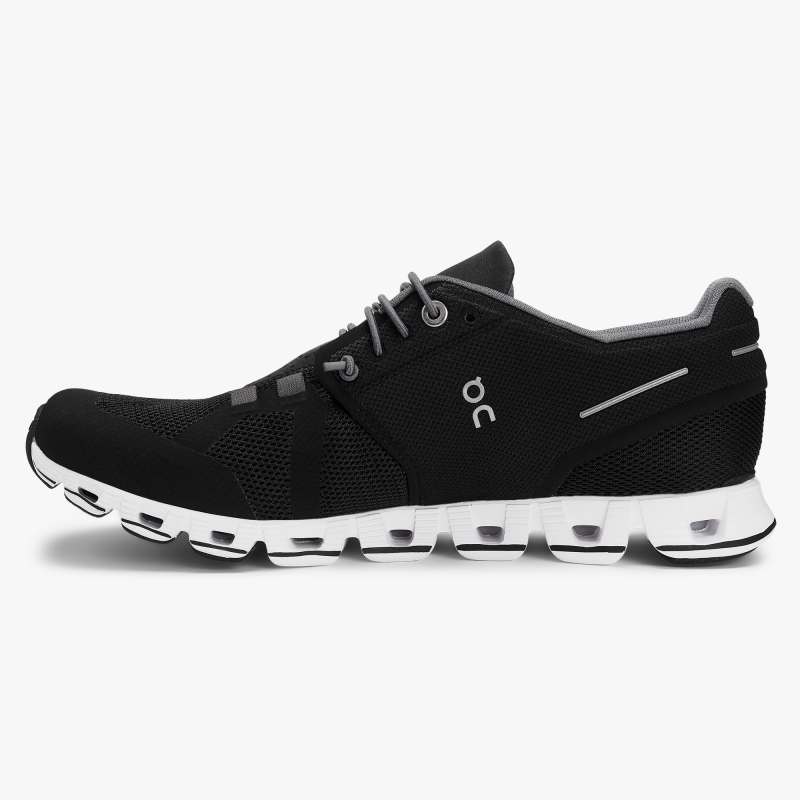 On Running Cloud Shoes Women's Cloud-Black | White