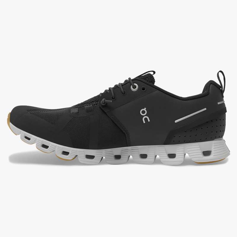 On Running Cloud Shoes Women's Cloud Terry-Black | White