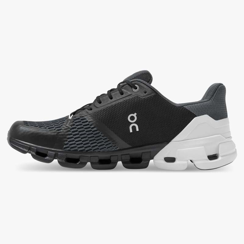 On Running Cloud Shoes Men's Cloudflyer Wide-Black | White