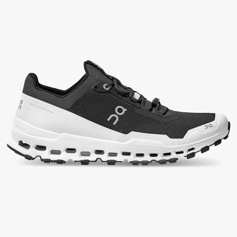 On Running Cloud Shoes Men's Cloudultra-Black | White