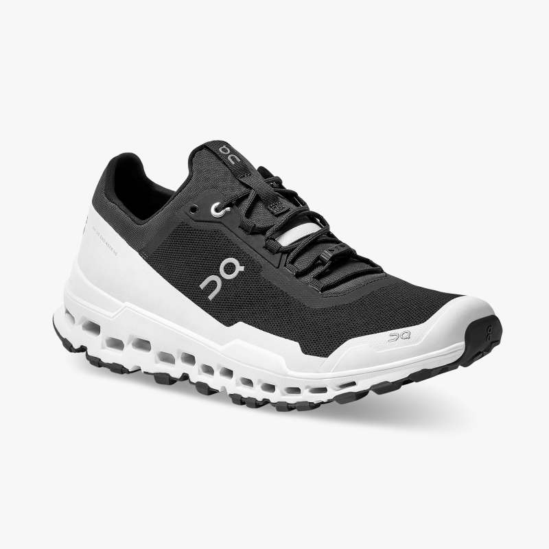 On Running Cloud Shoes Men's Cloudultra-Black | White