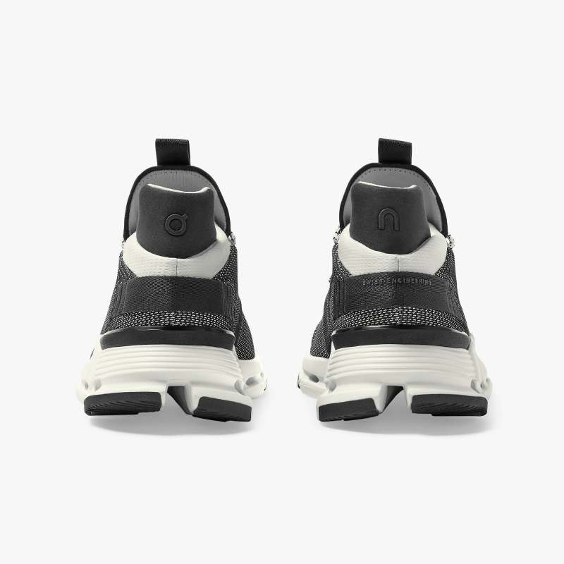 On Running Cloud Shoes Men's Cloudnova-Black | White