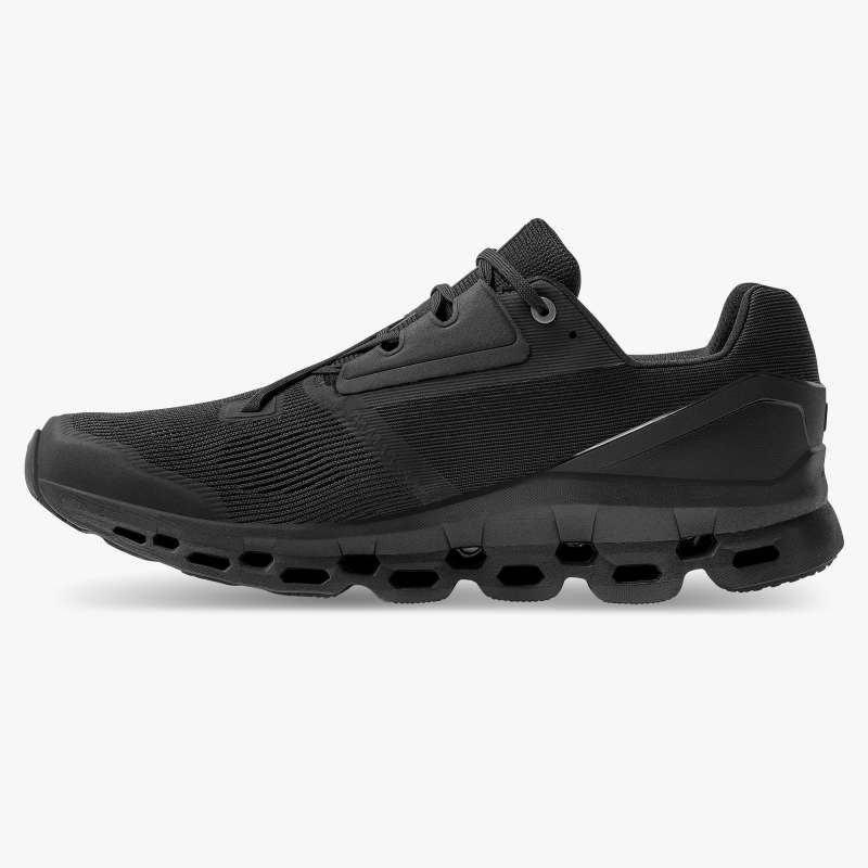 On Running Cloud Shoes Men's Cloudstratus-Black - Click Image to Close