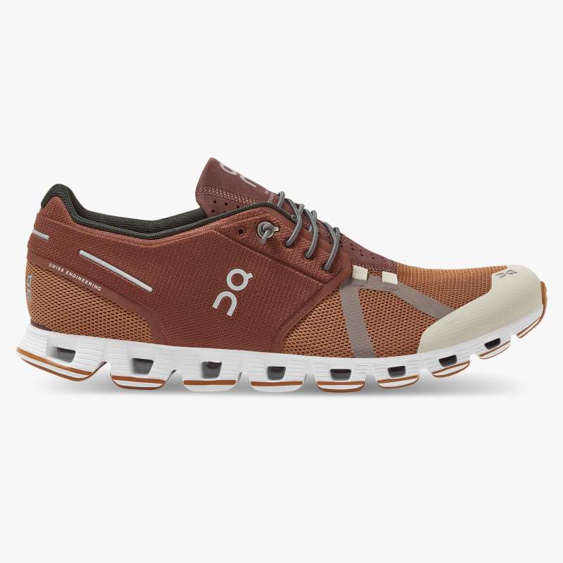 On Running Cloud Shoes Men's Cloud 70 | 30-Brick | Pecan