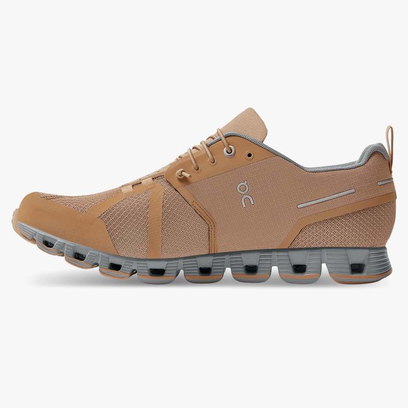 On Running Cloud Shoes Men's Cloud Waterproof-Chai | Lunar