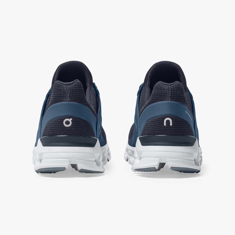 On Running Cloud Shoes Men's Cloudswift-Denim | Midnight - Click Image to Close