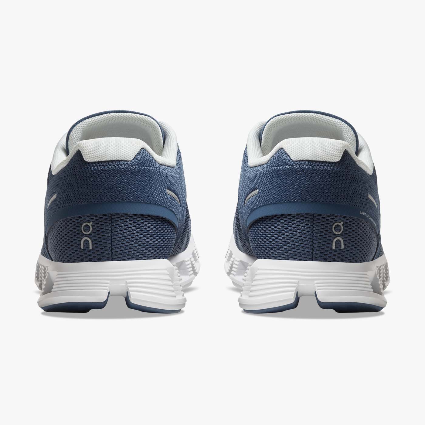 On Running Cloud Shoes Men's Cloud 5-Denim | White