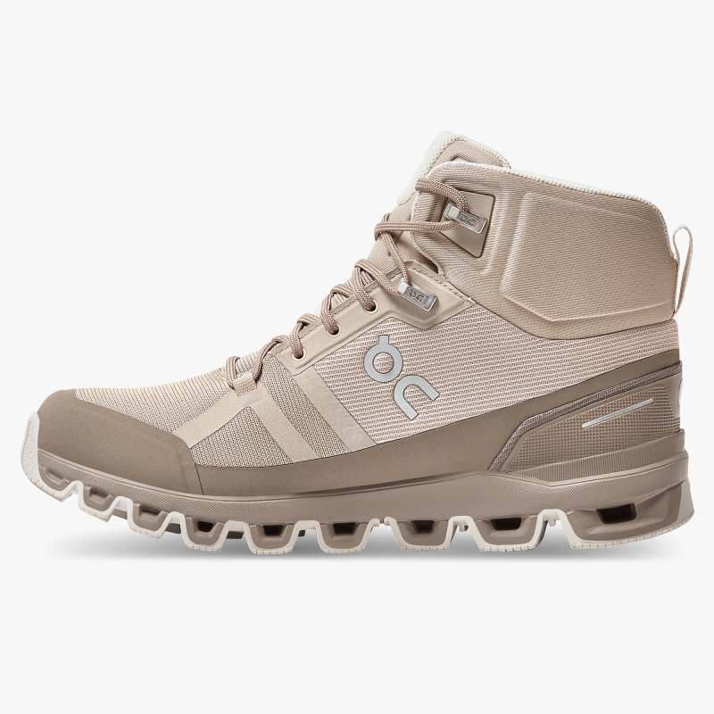 On Running Cloud Shoes Women's Cloudrock Waterproof-Desert | Cla